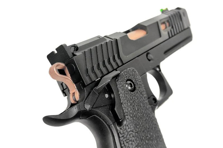 SRC Night Viper Hi Capa GBB Airsoft Pistol - Black