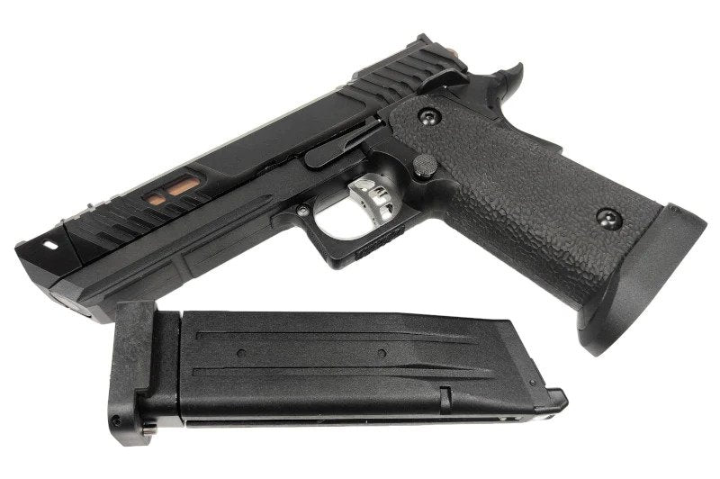 SRC Night Viper Hi Capa GBB Airsoft Pistol - Black