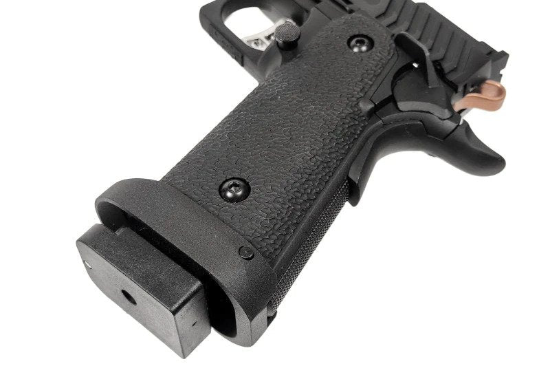 SRC Night Viper Hi Capa GBB Airsoft Pistol - Black
