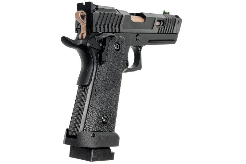 SRC Night Viper Hi Capa GBB Airsoft Pistol - Black