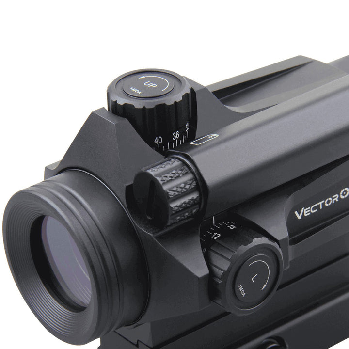 (Korea Version) Vector Optics Nautilus 1x30 Red Dot Scope Double Reticles - BK