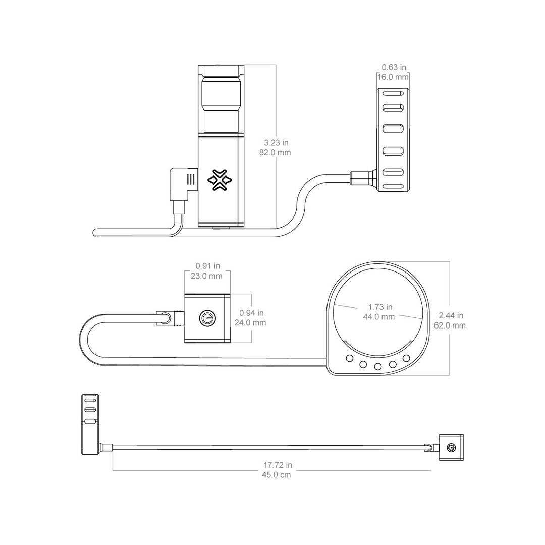 Vector Optics Electronic Scope Level with Dual-Indicator ACD System