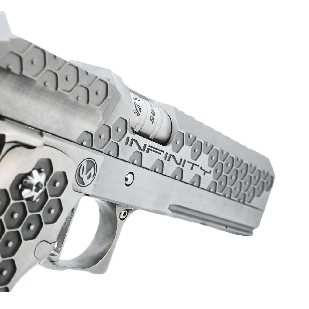 FPR Full Steel SV Honeycomb Style Optics Ready 2011 GBB - Silver - Bang Bang Airsoft