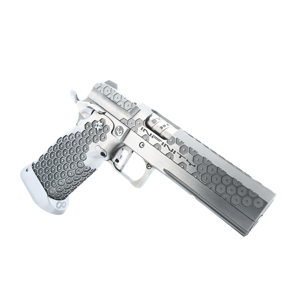 FPR Full Steel SV Honeycomb Style Optics Ready 2011 GBB - Silver - Bang Bang Airsoft