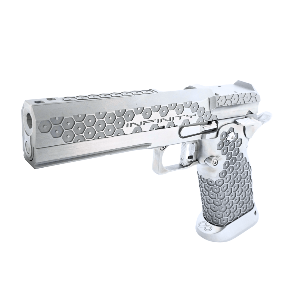 FPR Full Steel SV Honeycomb Style Optics Ready 2011 GBB - Silver - Bang Bang Airsoft
