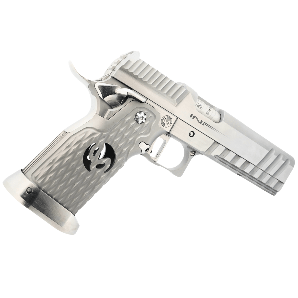 FPR Full Steel SV Long Dust Cover Style Optics Ready 2011 GBB - Silver - Bang Bang Airsoft