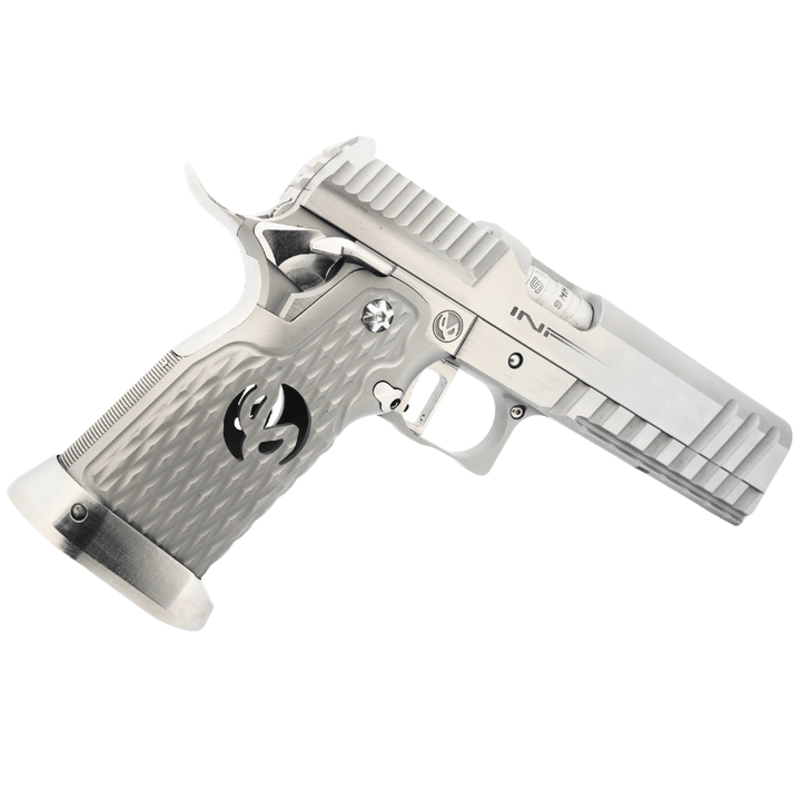 FPR Full Steel SV Long Dust Cover Style Optics Ready 2011 GBB - Silver - Bang Bang Airsoft