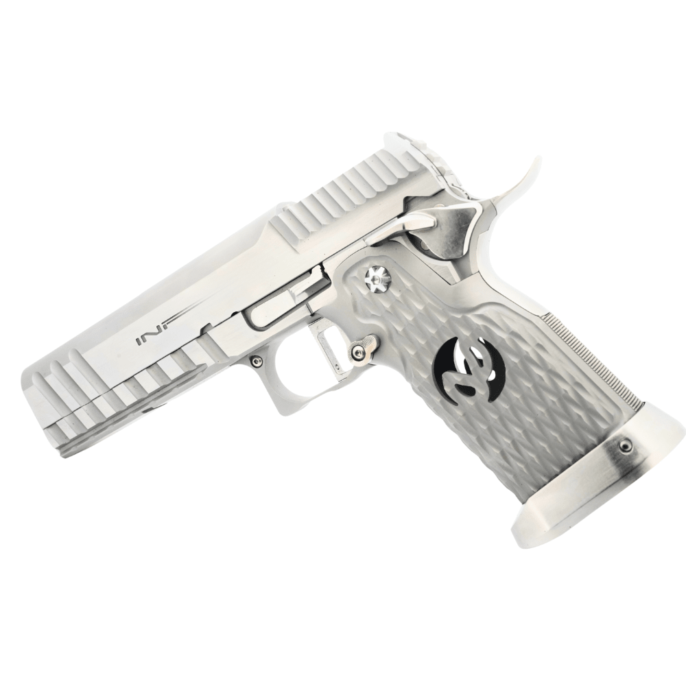 FPR Full Steel SV Long Dust Cover Style Optics Ready 2011 GBB - Silver - Bang Bang Airsoft