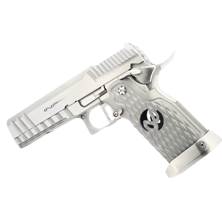 FPR Full Steel SV Long Dust Cover Style Optics Ready 2011 GBB - Silver - Bang Bang Airsoft