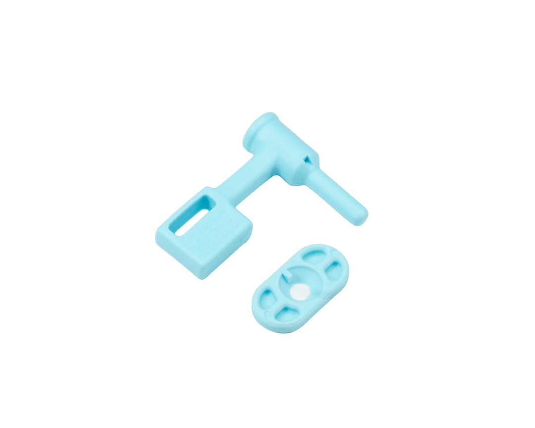 Fuji Airsoft Chamber Flag for Airsoft AR and GBB Pistol -Baby Blue - Bang Bang Airsoft