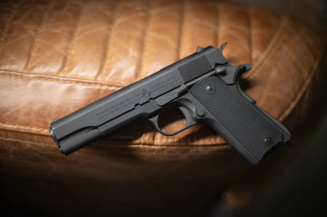 GBLS DAS M1911A1 Full Steel Pistol - Cerakote Ver. (BANG BANG Custom Engraving) - Bang Bang Airsoft