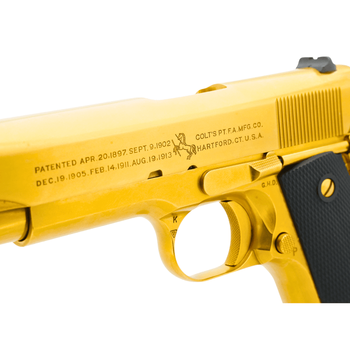 GBLS DAS M1911A1 Full Steel Pistol - PVD Special Edition - Bang Bang Airsoft
