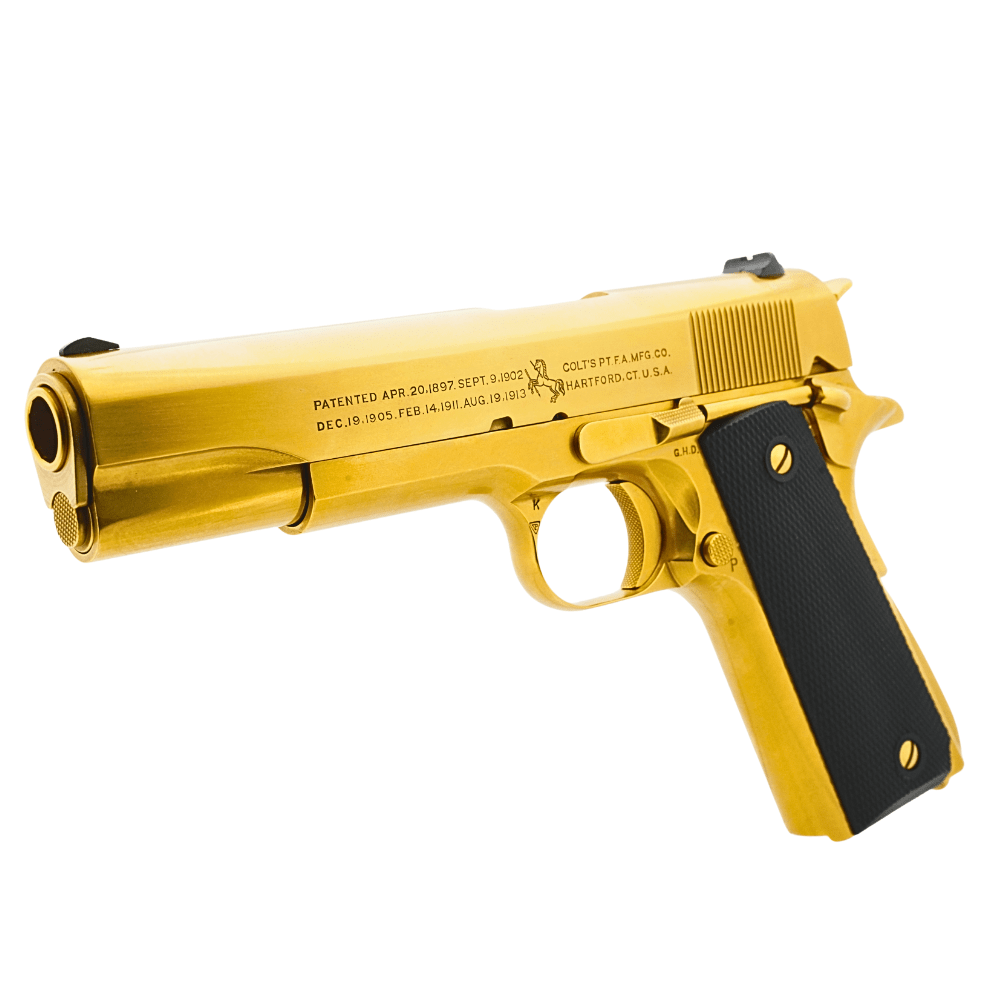 GBLS DAS M1911A1 Full Steel Pistol - PVD Special Edition - Bang Bang Airsoft