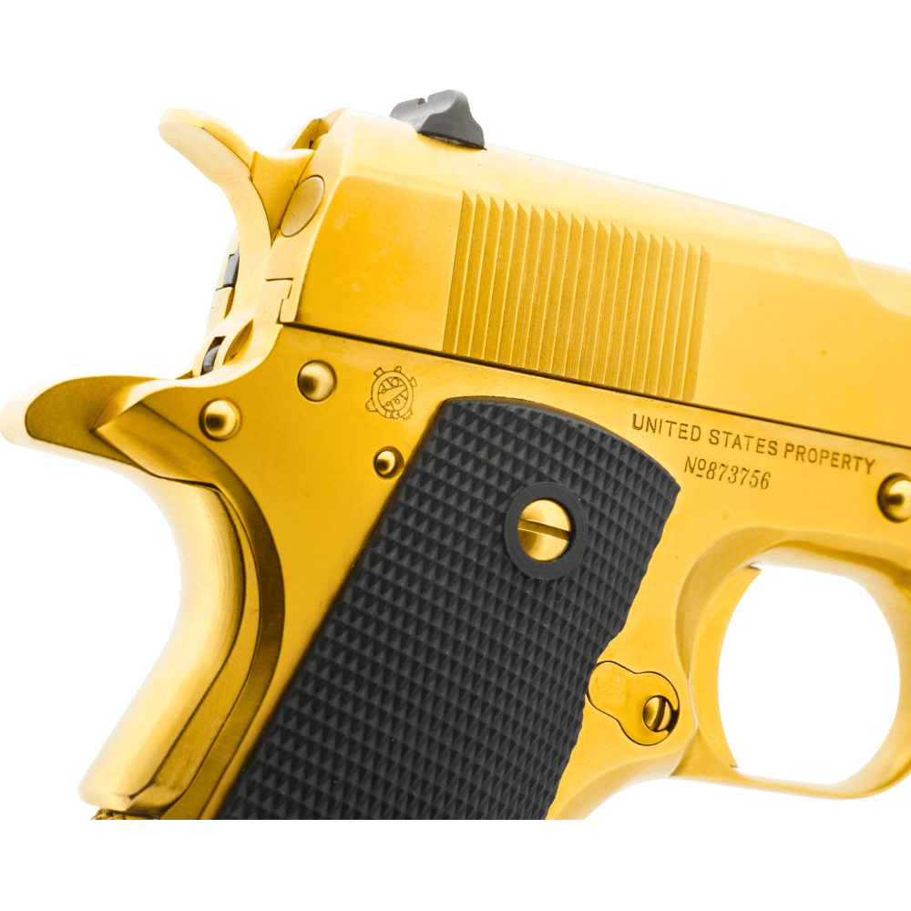 GBLS DAS M1911A1 Full Steel Pistol - PVD Special Edition - Bang Bang Airsoft