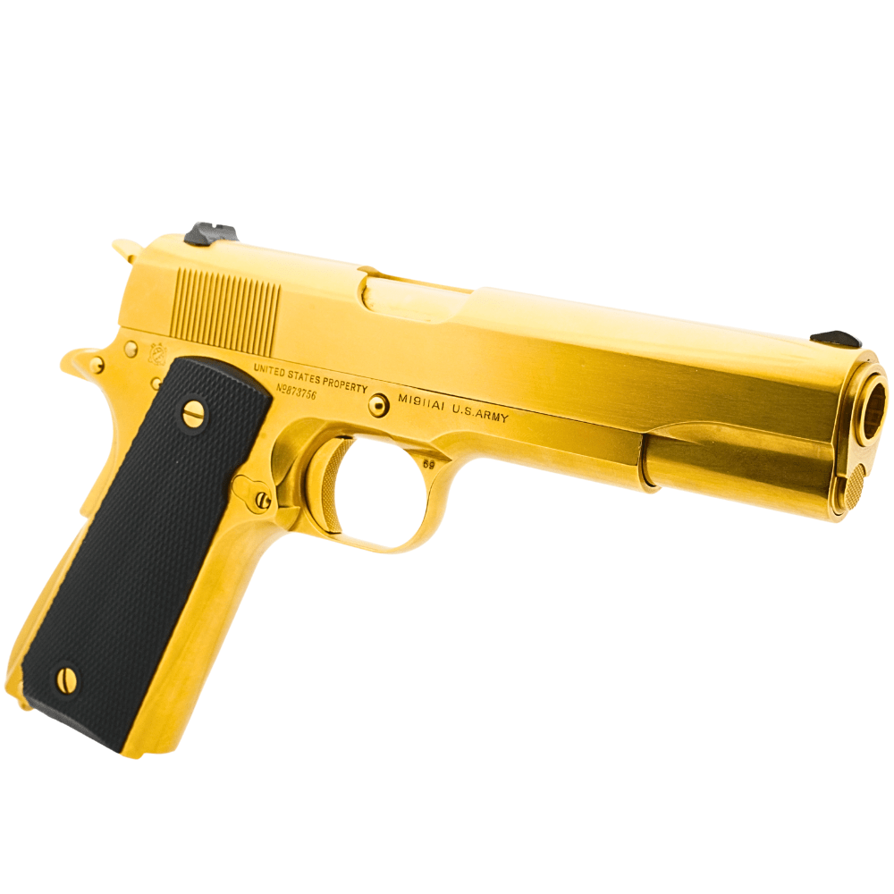 GBLS DAS M1911A1 Full Steel Pistol - PVD Special Edition - Bang Bang Airsoft