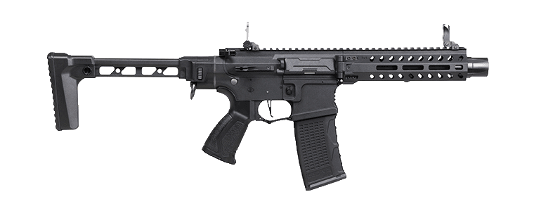 G&G FAR 556 Rapid Folding M4 Airsoft AEG Rifle - Black - Bang Bang Airsoft