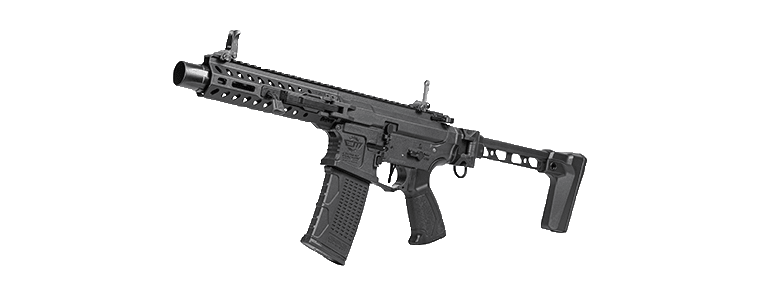 G&G FAR 556 Rapid Folding M4 Airsoft AEG Rifle - Black - Bang Bang Airsoft