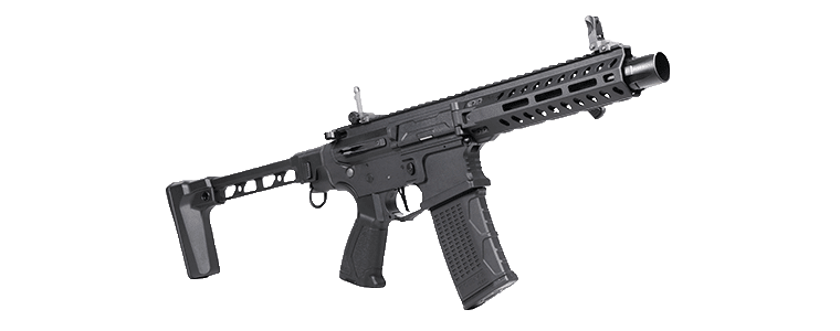 G&G FAR 556 Rapid Folding M4 Airsoft AEG Rifle - Black - Bang Bang Airsoft