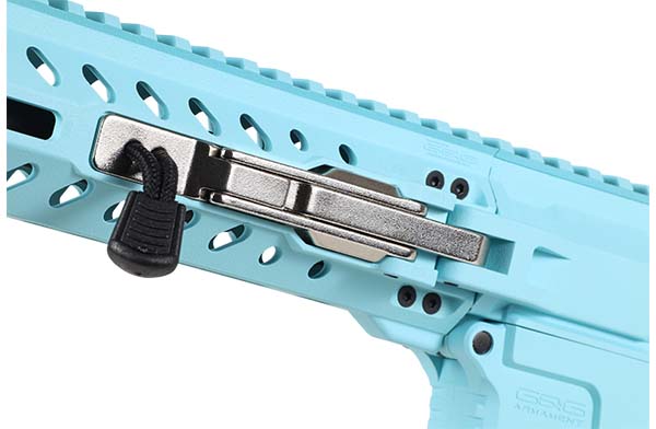 G&G FAR 9 Rapid Folding PCC Airsoft AEG Rifle - Macaron Blue - Bang Bang Airsoft