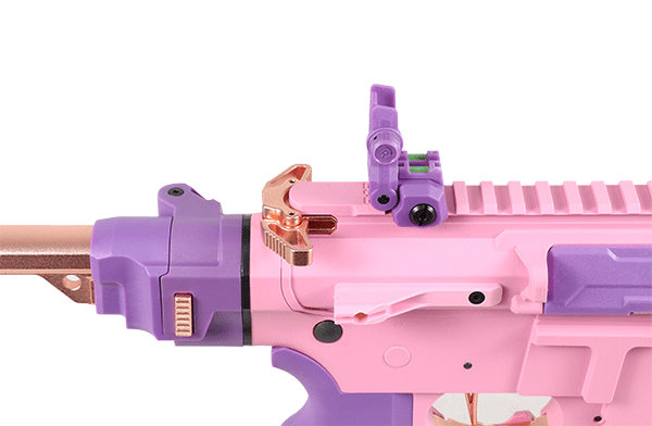 G&G FAR 9 Rapid Folding PCC Airsoft AEG Rifle - Pink - Bang Bang Airsoft