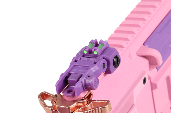 G&G FAR 9 Rapid Folding PCC Airsoft AEG Rifle - Pink - Bang Bang Airsoft