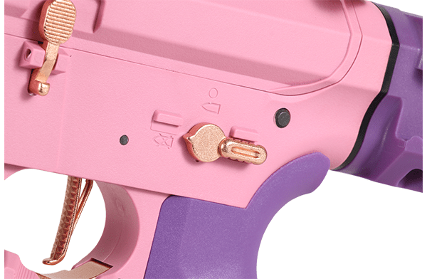 G&G FAR 9 Rapid Folding PCC Airsoft AEG Rifle - Pink - Bang Bang Airsoft