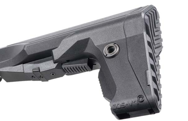 G&G MGCR 556 GBBR Airsoft Rifle w/ M - Lok Handguard (12 inch) - Black - Bang Bang Airsoft