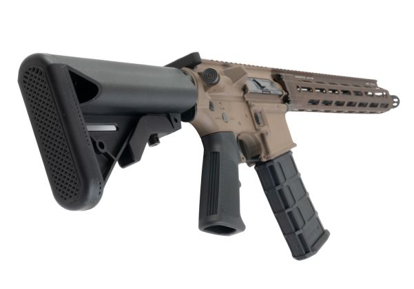 GHK DD MFR 14.5 inch GBBR V3 (Daniel Defense Licensed) - TAN - Bang Bang Airsoft