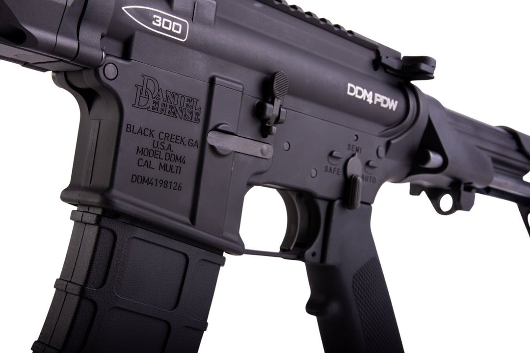 GHK DD PDW GBBR V3 (Daniel Defense Licensed) - Black - Bang Bang Airsoft