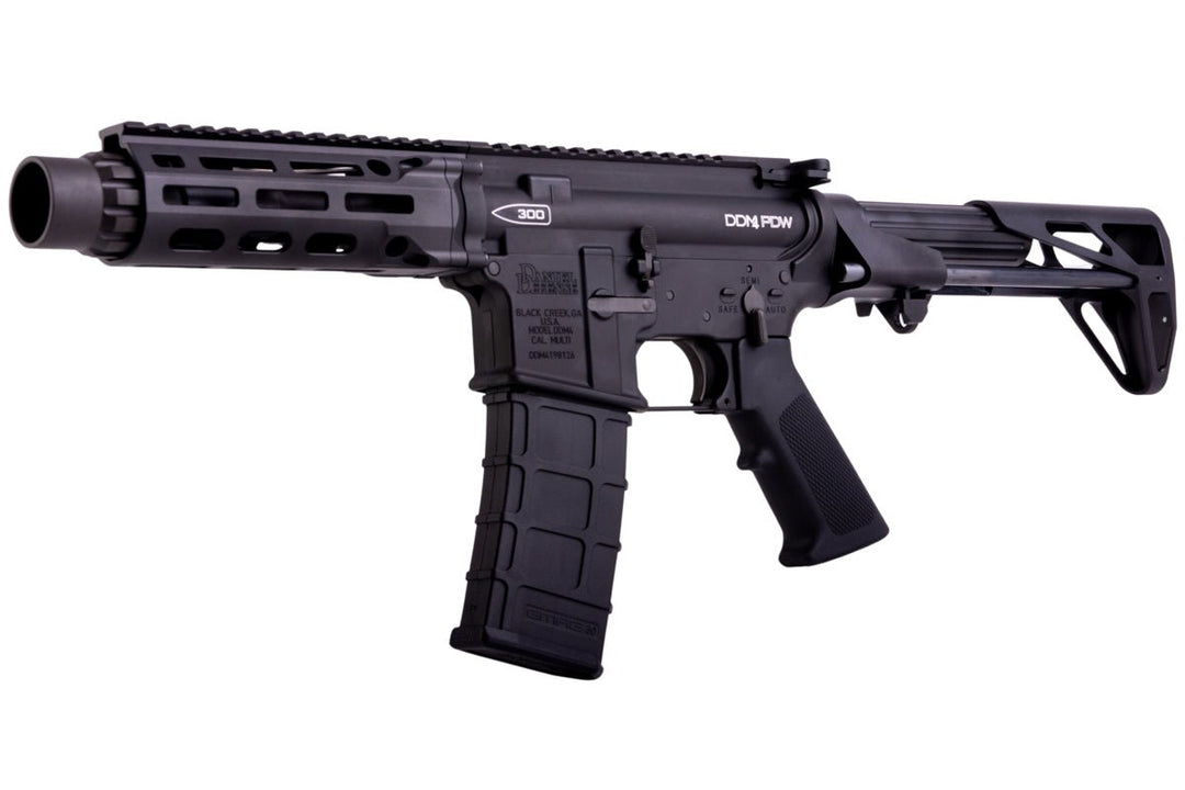 GHK DD PDW GBBR V3 (Daniel Defense Licensed) - Black - Bang Bang Airsoft