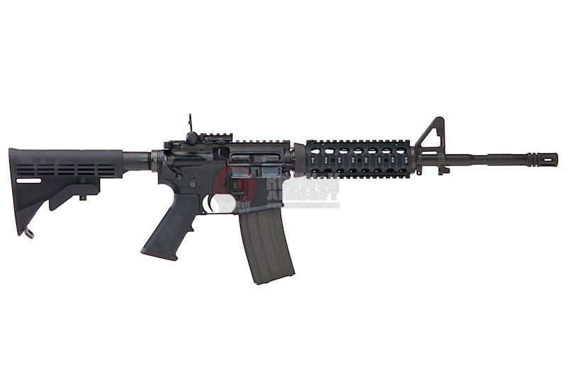 GHK M4 GBBR Airsoft V3 (14.5 inch COLT Licensed) - Black - Bang Bang Airsoft