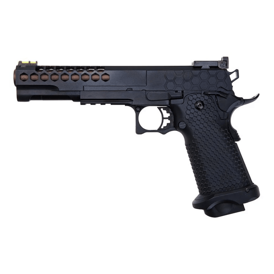 Golden Eagle Hi Capa Hexagon GBB Gel Blaster (CNC Aluminum Slide)(3609) - Bang Bang Airsoft