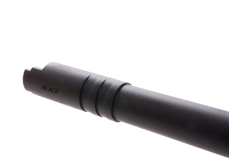 Guarder 2 Way Steel Outer Barrel for Tokyo Marui / KJ Works Hi - Capa 5.1 GBB Pistol - Black - Bang Bang Airsoft