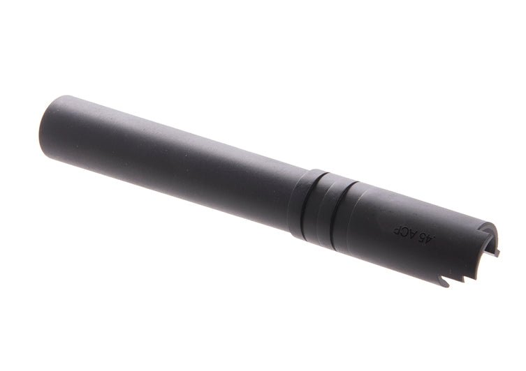 Guarder 2 Way Steel Outer Barrel for Tokyo Marui / KJ Works Hi - Capa 5.1 GBB Pistol - Black - Bang Bang Airsoft
