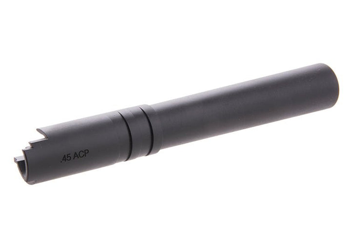 Guarder 2 Way Steel Outer Barrel for Tokyo Marui / KJ Works Hi - Capa 5.1 GBB Pistol - Black - Bang Bang Airsoft