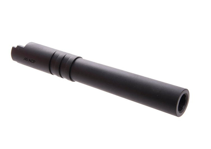 Guarder 2 Way Steel Outer Barrel for Tokyo Marui / KJ Works Hi - Capa 5.1 GBB Pistol - Black - Bang Bang Airsoft