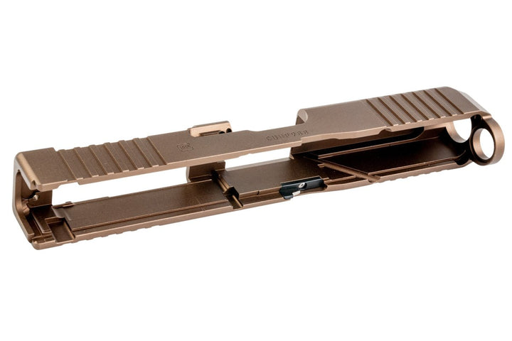 Guarder G45 Gen5 Style Slide for Tokyo Marui G17 Gen5 MOS GBB (CNC Aluminum, FDE) - Bang Bang Airsoft