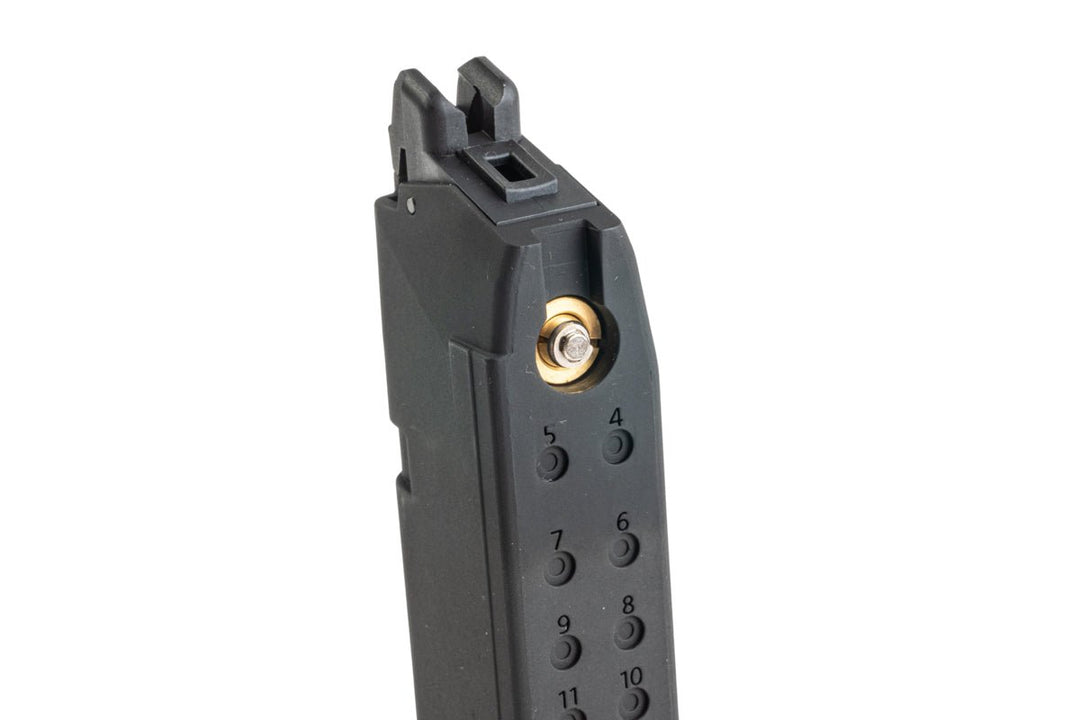 Guarder Tokyo Marui G17 Gen5 MOS GBB Light Weight Aluminum Magazine - Black - Bang Bang Airsoft