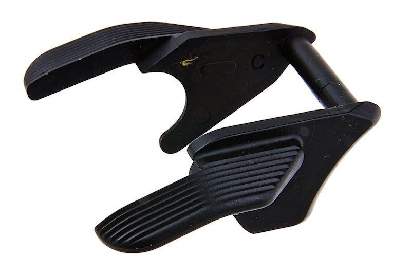 Guarder Tokyo Marui Hi Capa GBB Stainless Steel Ambi Thumb Safety (Standard, Black) - Bang Bang Airsoft