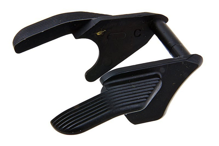 Guarder Tokyo Marui Hi Capa GBB Stainless Steel Ambi Thumb Safety (Standard, Black) - Bang Bang Airsoft