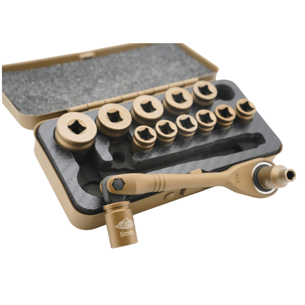 Gun Power Tool 14 - Piece Tactical Shell Socket Tool Kit - Bang Bang Airsoft