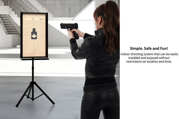 GUNPOWER Advanced SMT Complete Professional Target System (Size: 24 inch / Vertical) - Bang Bang Airsoft