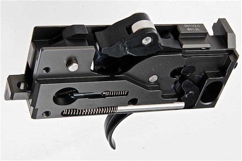 Guns Modify Tokyo Marui MWS GBBR EVO Aluminum CNC Trigger Box w/ Drop in Steel Parts (Standard Trigger) - Bang Bang Airsoft