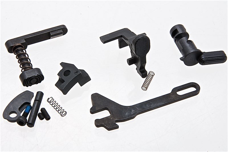 Guns Modify Tokyo Marui MWS GBBR EVO Aluminum CNC Trigger Box w/ Drop in Steel Parts (Standard Trigger) - Bang Bang Airsoft