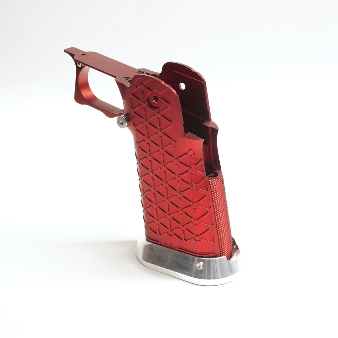 Gunsmith Bros Limcat Style Aluminium Grip for TM Hi - Capa GBBP (Triangle Shape) - Bang Bang Airsoft