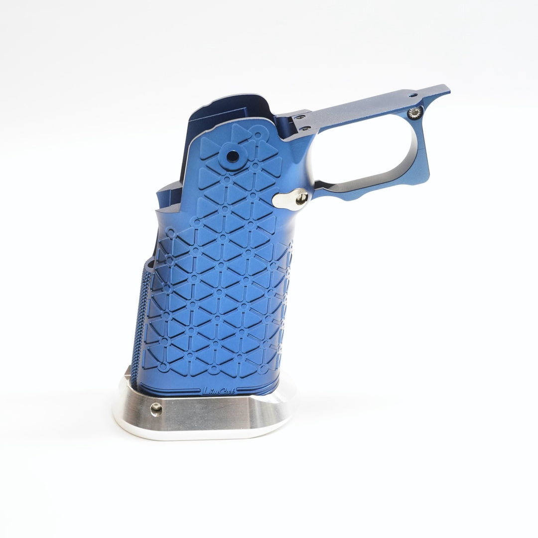Gunsmith Bros Limcat Style Aluminium Grip for TM Hi - Capa GBBP (Triangle Shape) - Bang Bang Airsoft
