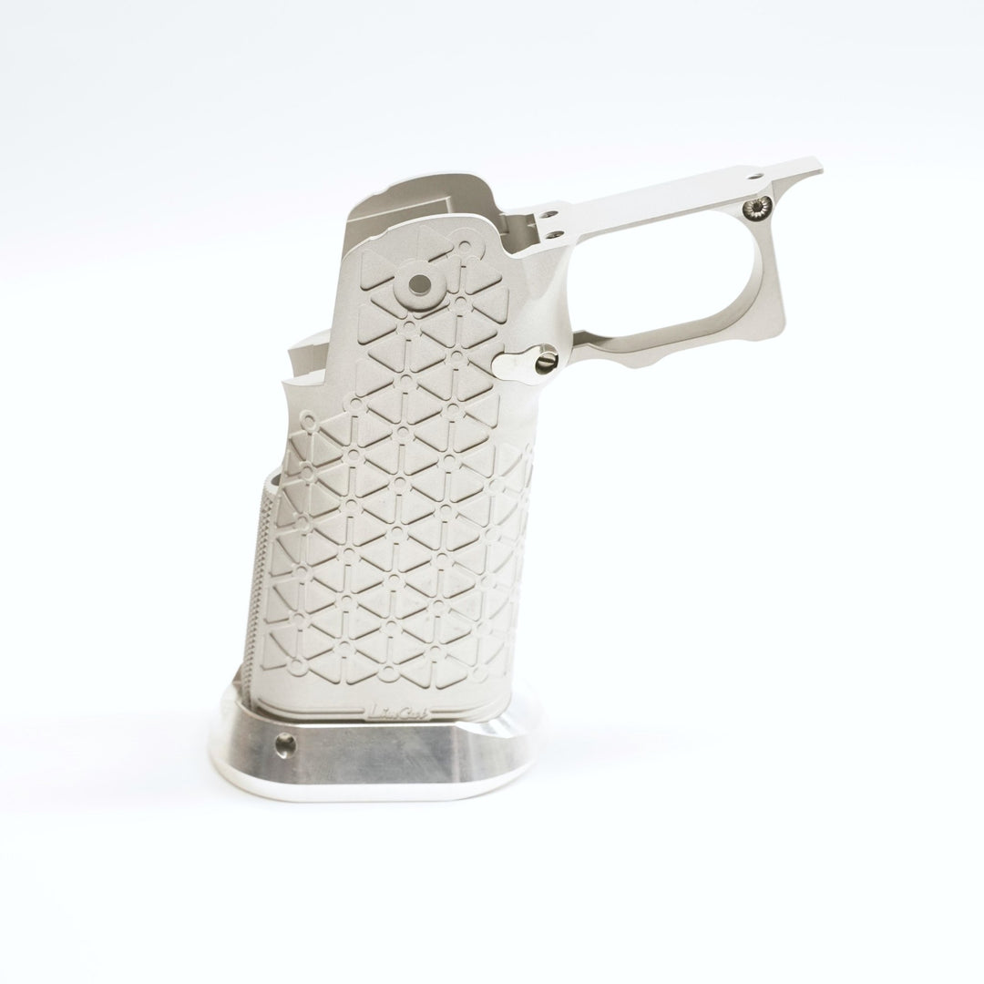 Gunsmith Bros Limcat Style Aluminium Grip for TM Hi - Capa GBBP (Triangle Shape) - Bang Bang Airsoft