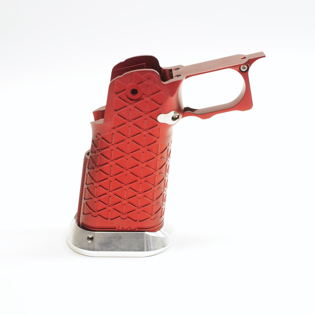 Gunsmith Bros Limcat Style Aluminium Grip for TM Hi - Capa GBBP (Triangle Shape) - Bang Bang Airsoft
