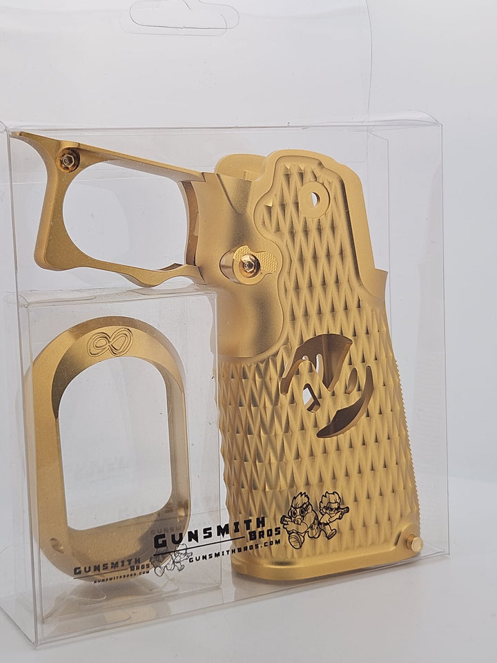 Gunsmith Bros SV Thought Rhombus Aluminium Grip - Bang Bang Airsoft