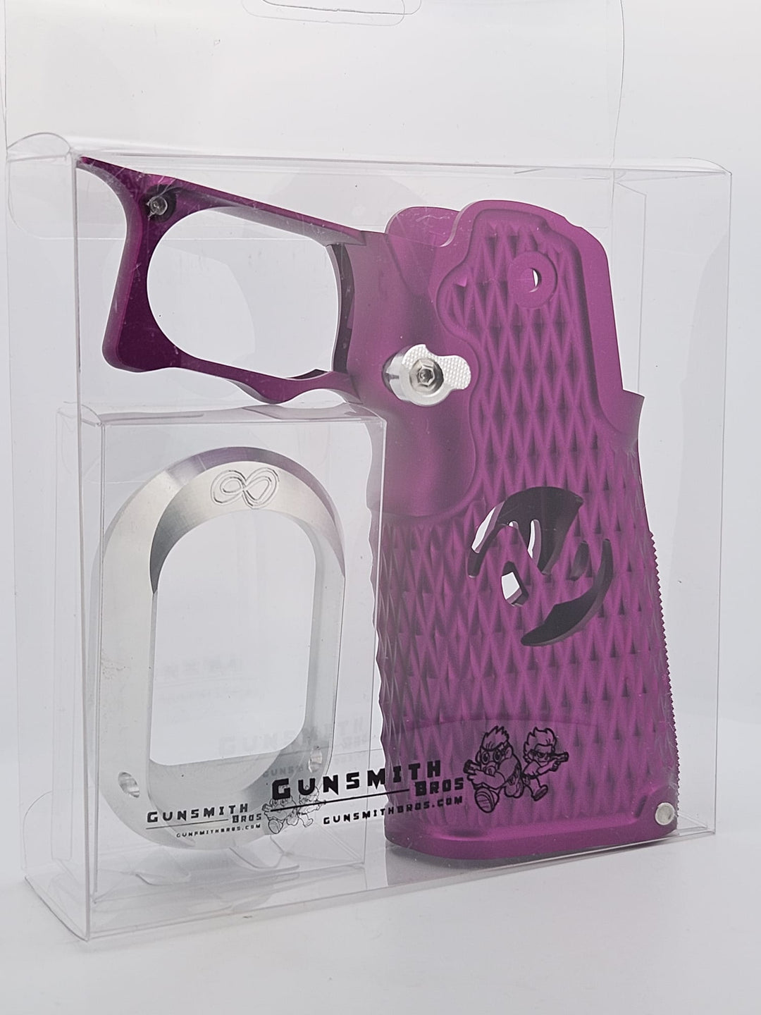 Gunsmith Bros SV Thought Rhombus Aluminium Grip - Bang Bang Airsoft